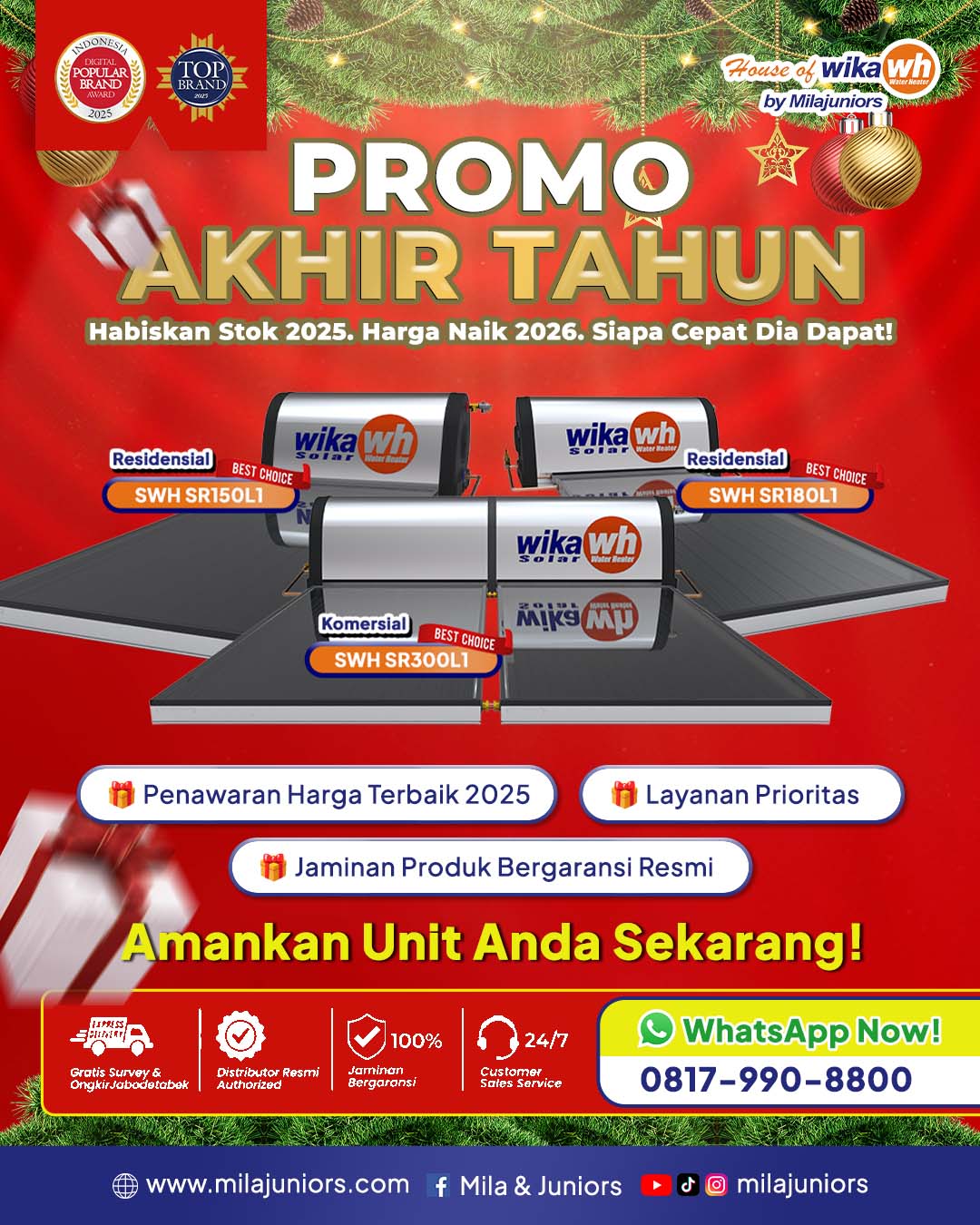 promo akhir tahun water heater