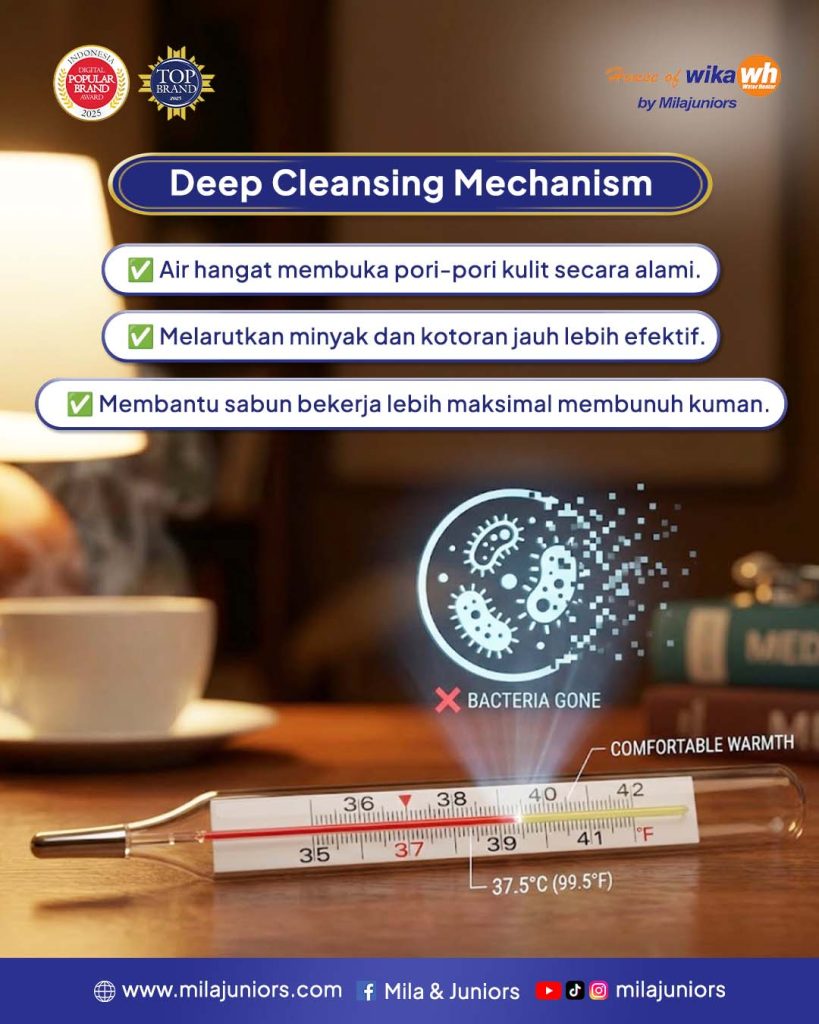  efektivitas air panas membunuh bakteri kulit