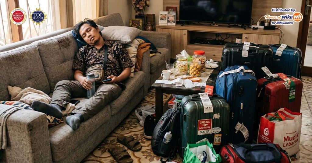 Keadaan tubuh lelah pasca mudik lebaran