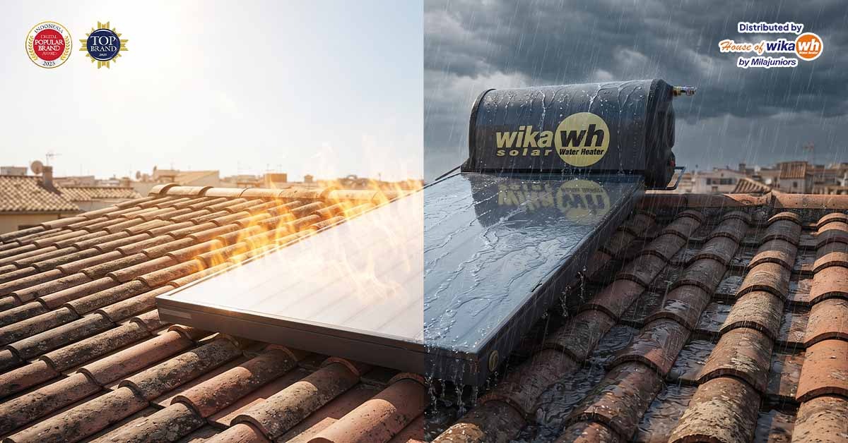 Pasang Water Heater di Atap Bisa Bocor? Fakta & Tipsnya